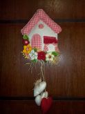 Casinha enfeite de Porta.